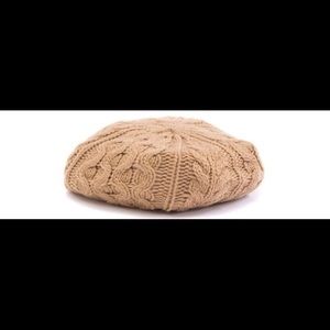 Michael Kors Camel Beanie Beret Style Hat NWT!